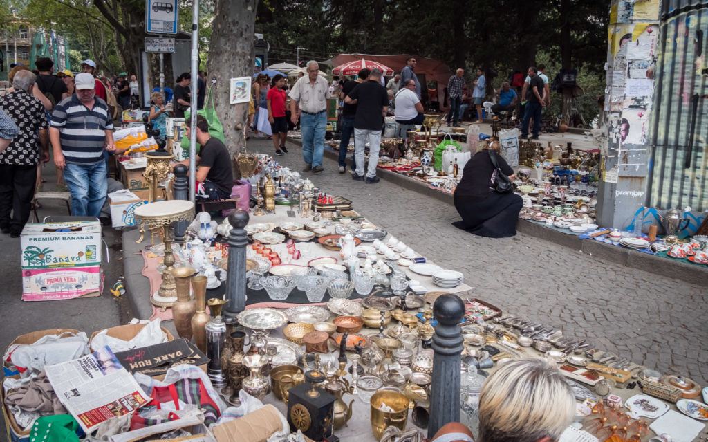 Things To Do in Tbilisi attractions | Places To Visit In Tbilisi Map Google: Dry Bridge Market