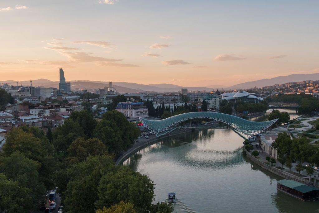 Things To Do in Tbilisi attractions | Places To Visit In Tbilisi Map Google: The Bridge Of Peace