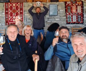 Guests at a Georgian supra feast, Jvari Monastery, qvevri cellar, traditional food, and Svetitskhoveli Cathedral - Mtskheta day tour from Tbilisi