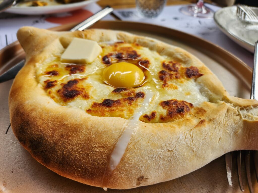 Georgian Cheese Boat - Khachapuri Adjaruli